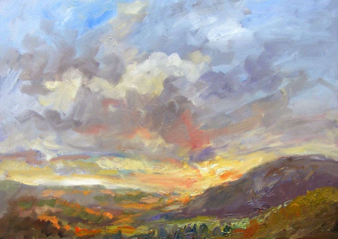 view of the North Downs