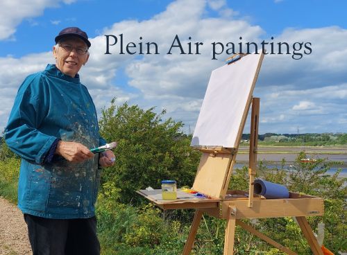 unframed plein air paintings for sale