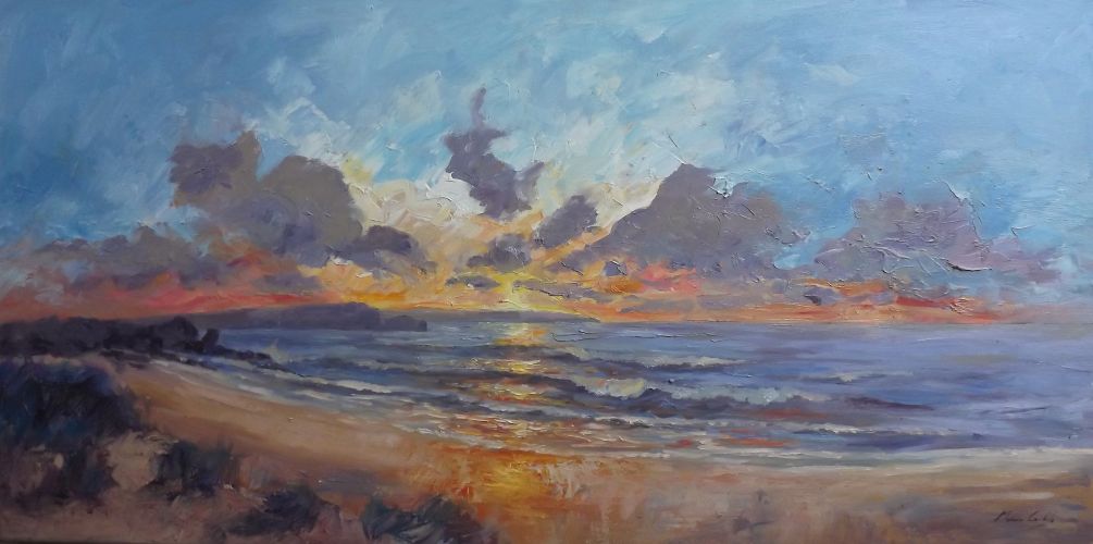 Sunset Constantine beach